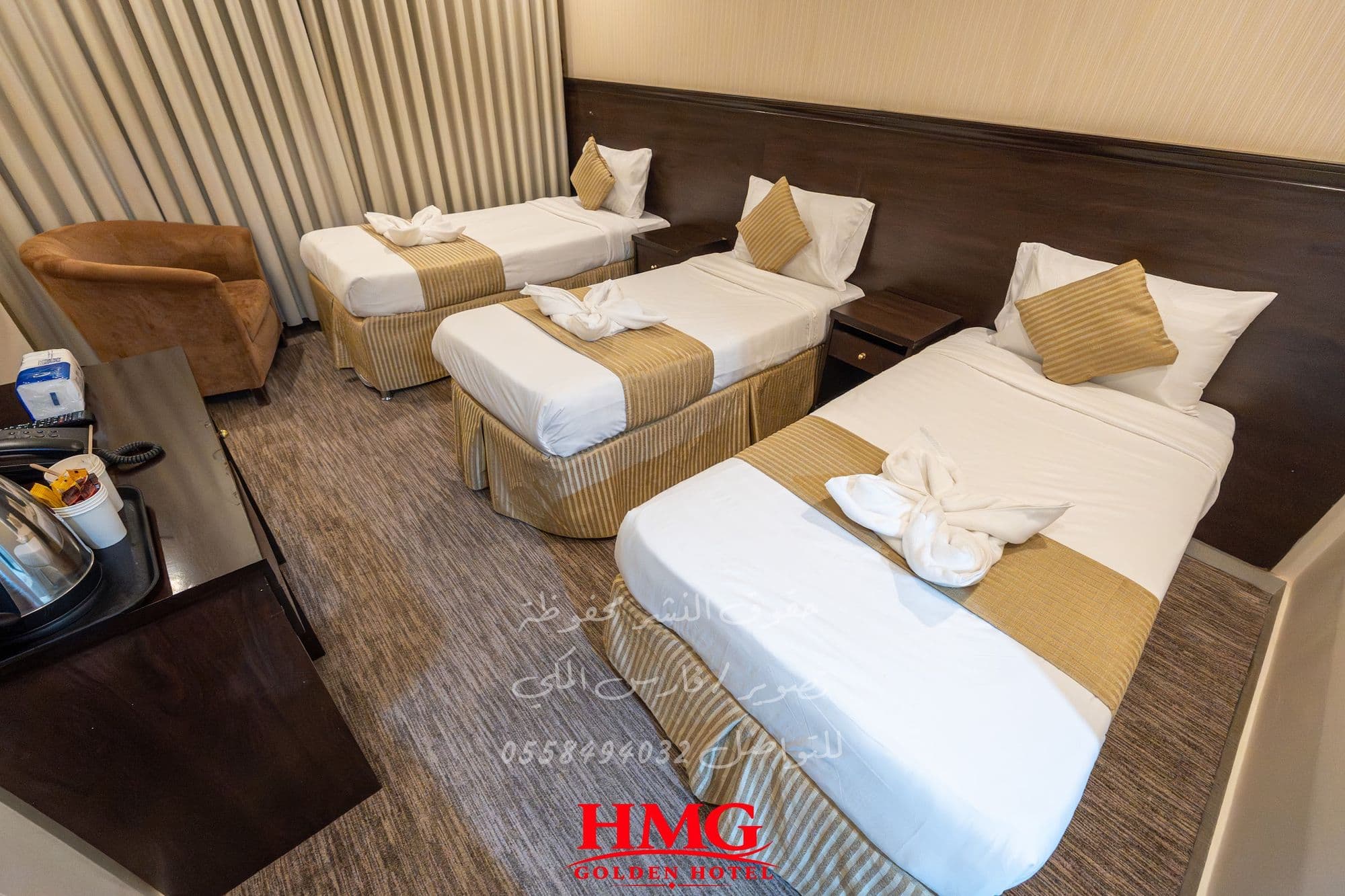 Triple rooms